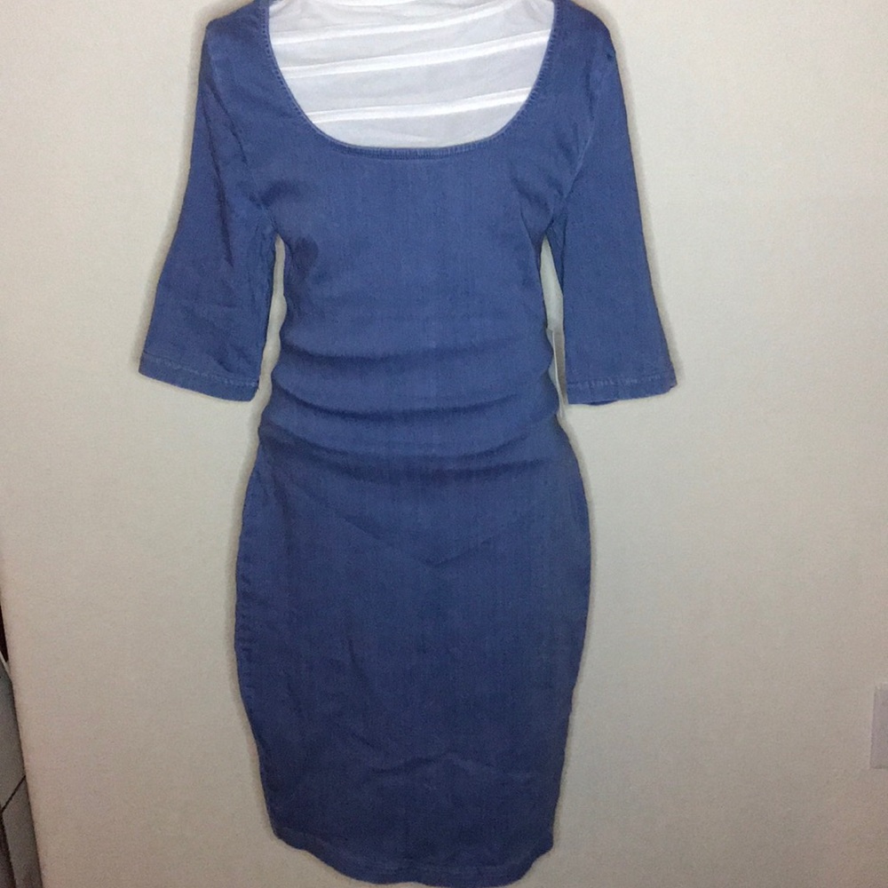 NWT Women’s jean denim stretch dress